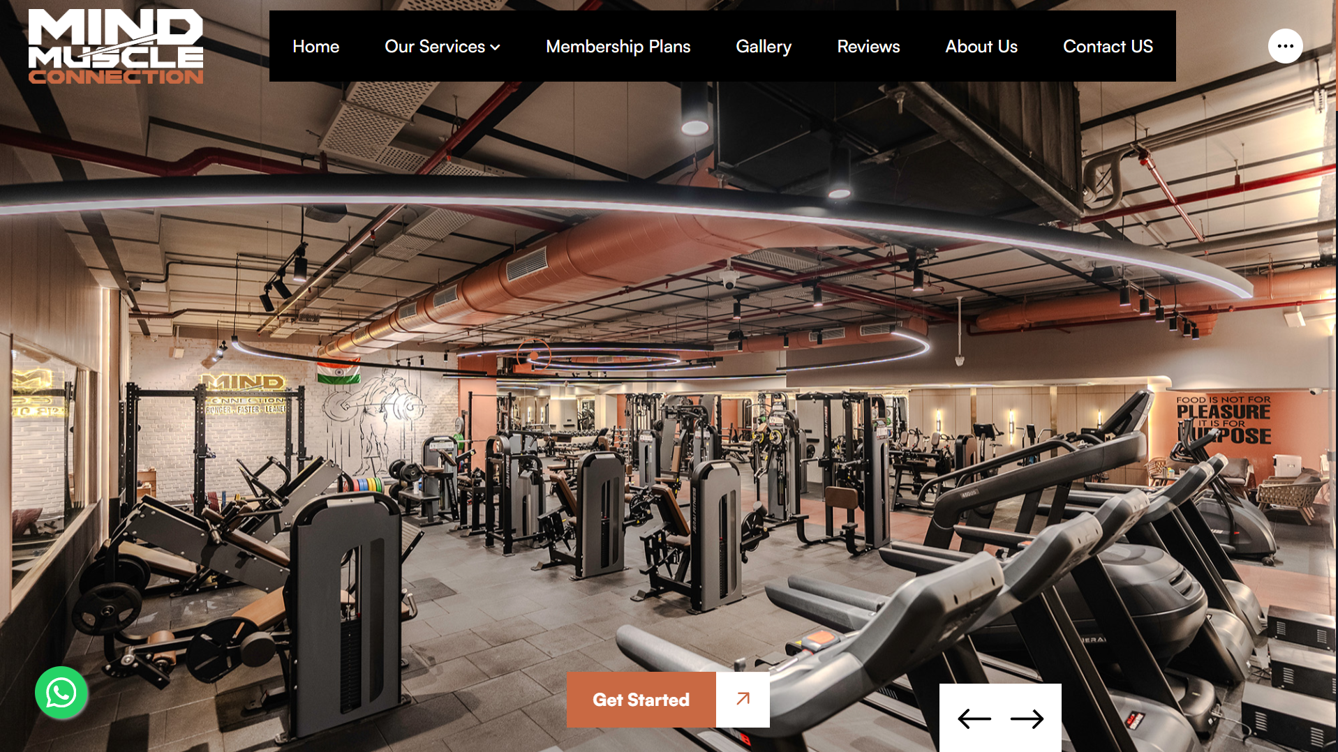 mmcgym.in preview