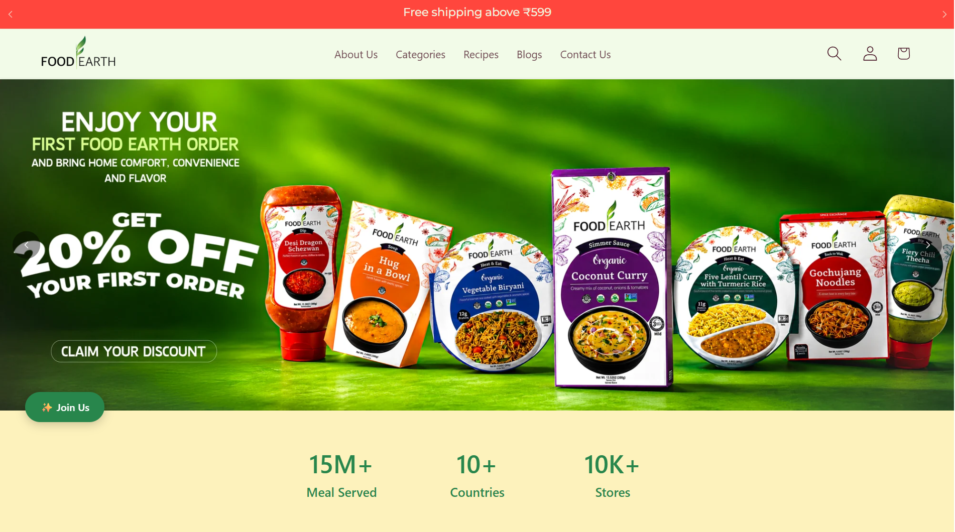 foodearth.com preview