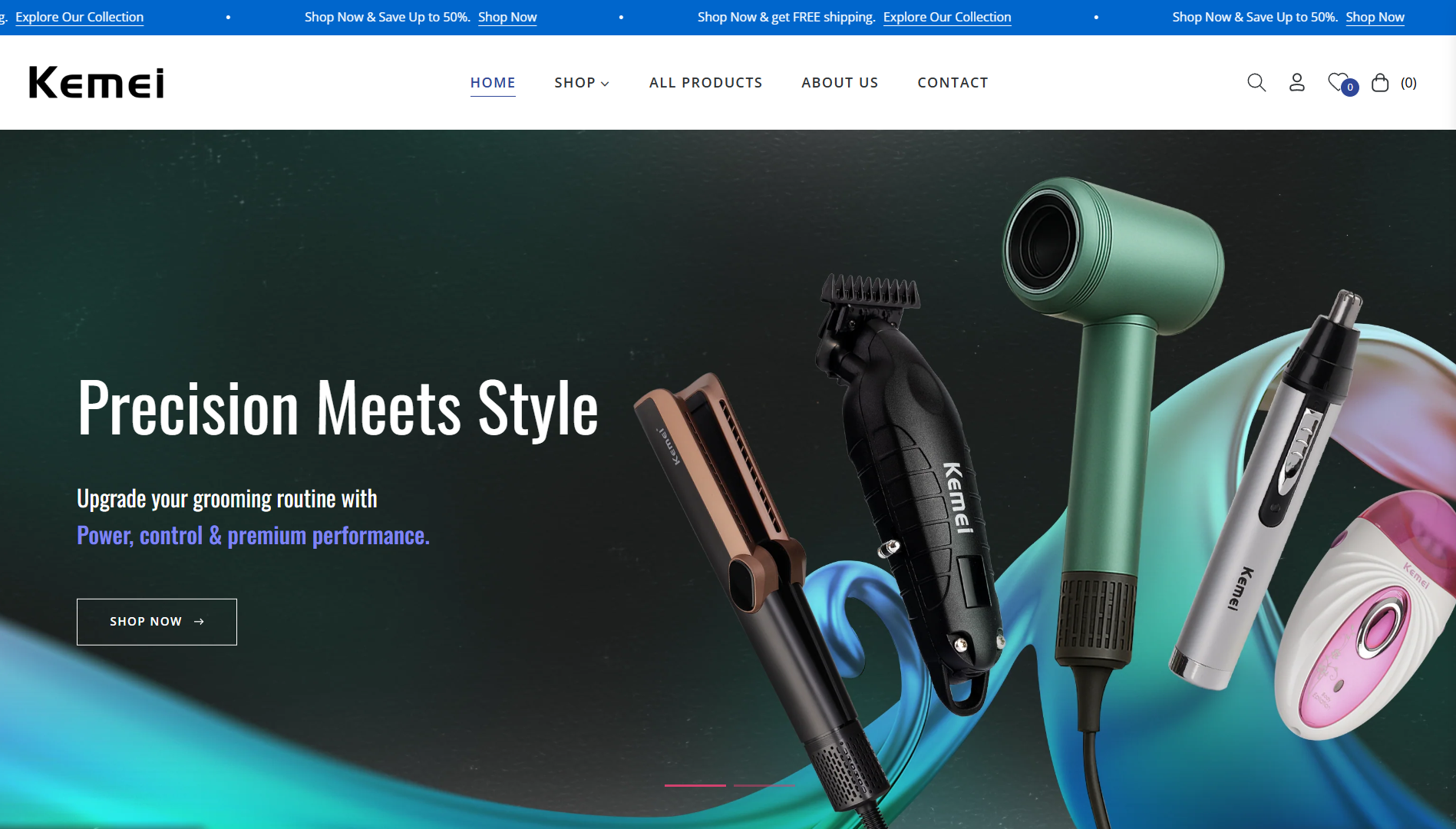 shop.kemeiprofessionals.com preview